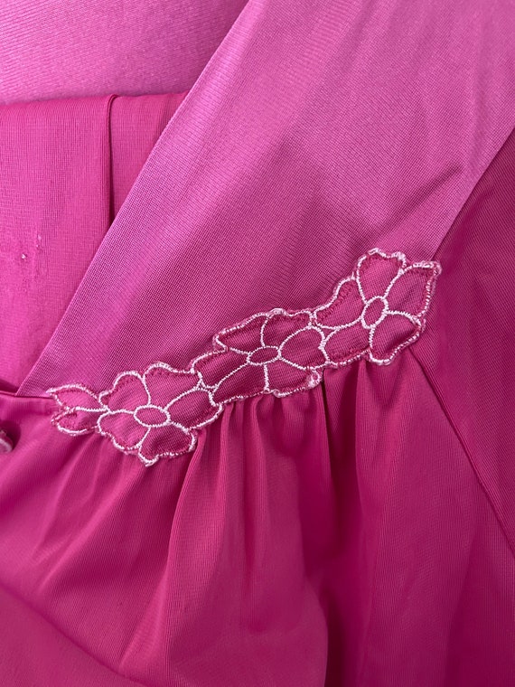 Vintage Vanity Fair Pink Robe and Pajamas, Size La