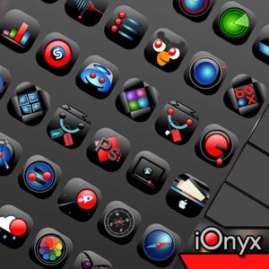 iOnyX Icons Esclusive 561 icone per app 3D realizzate a mano / Pacchetto di icone minimaliste personalizzate per app iOS e Android / Schermata iniziale estetica personalizzata