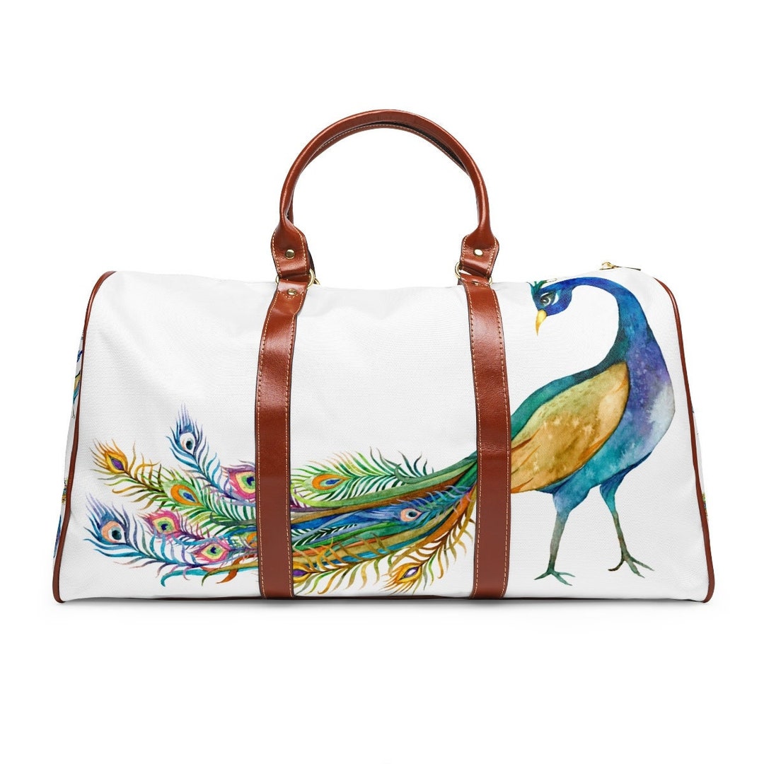 peacock travel bag