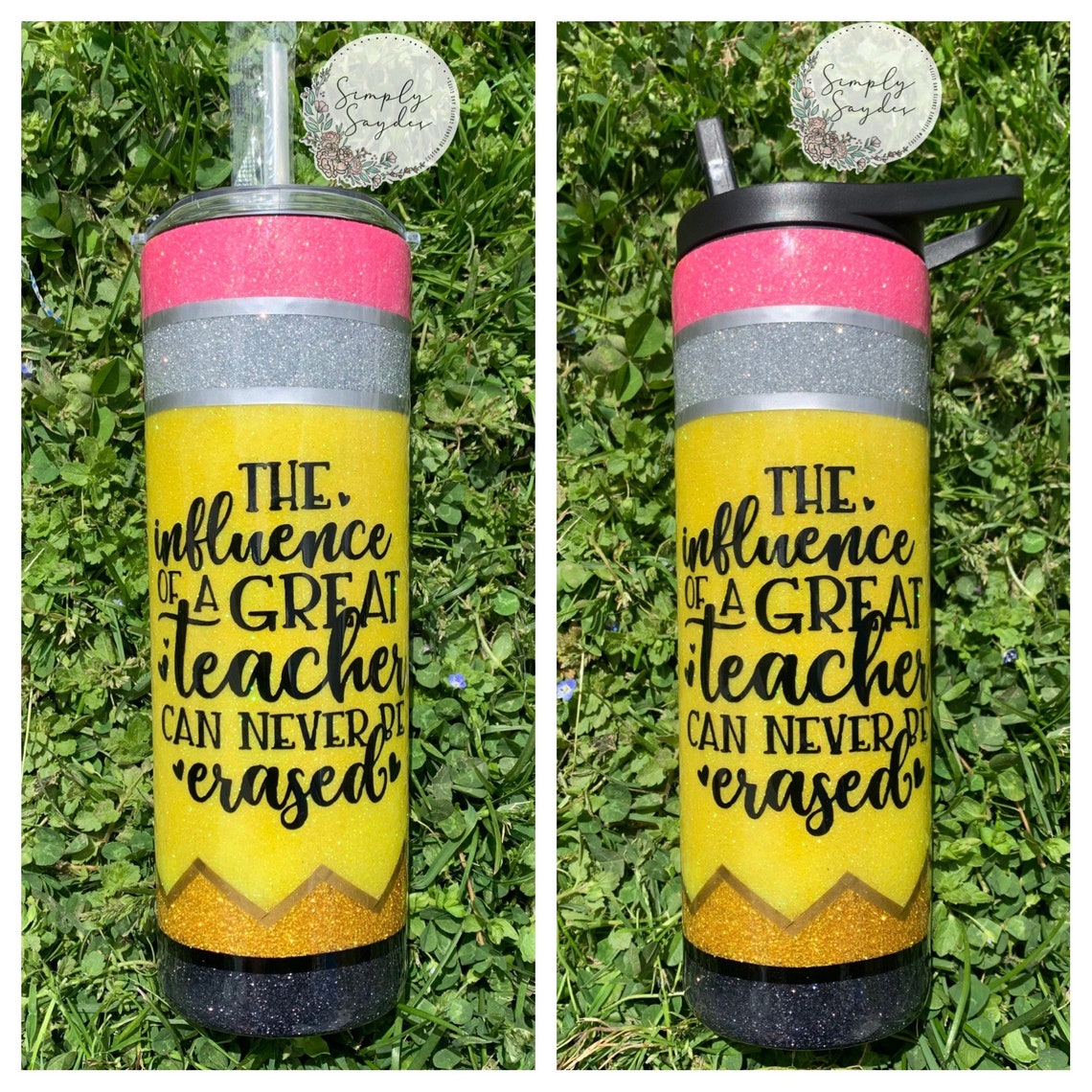 Teacher Tumblers Etsy