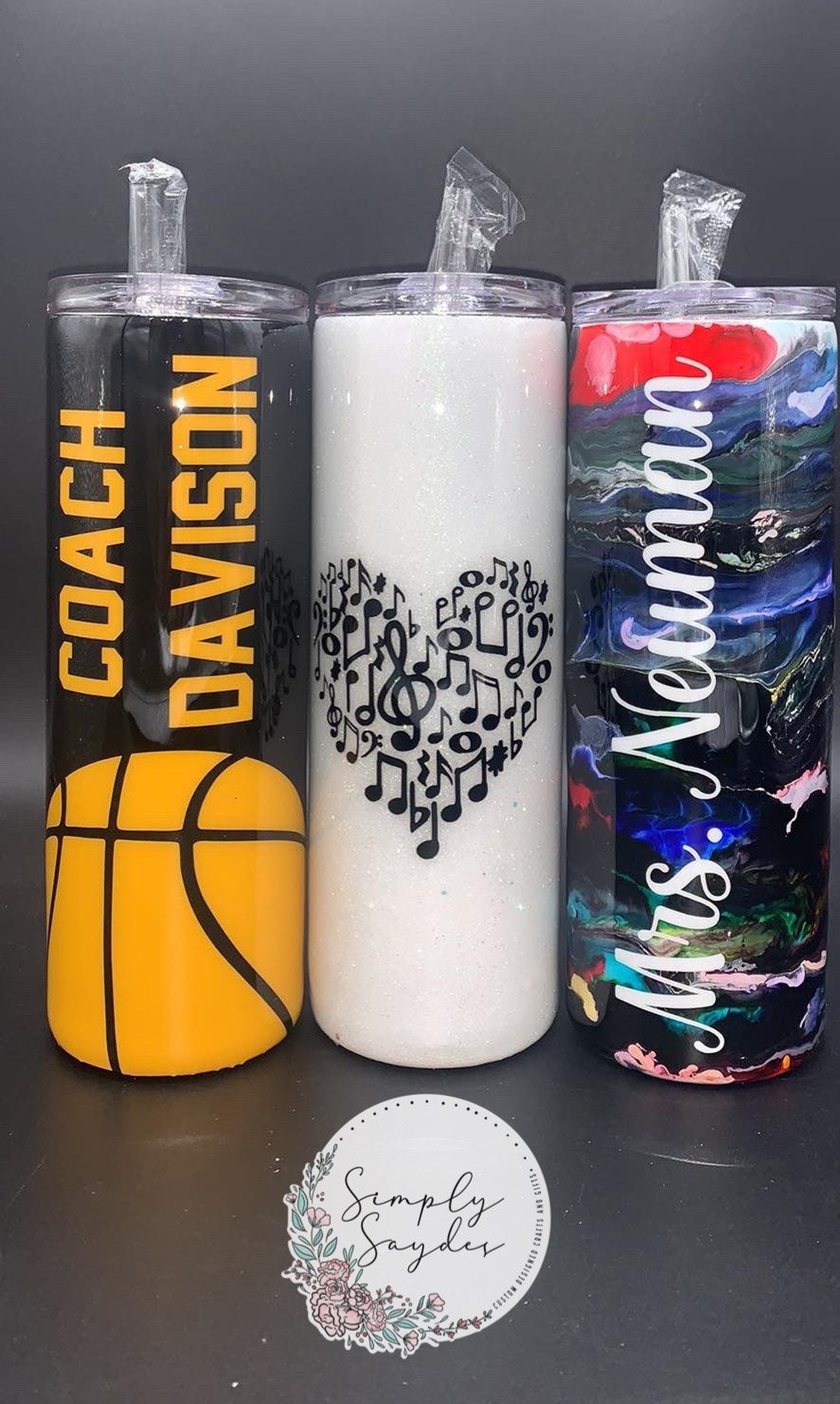 Teacher Tumblers Etsy