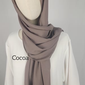 Chiffon Hijabs - Great Quality Large Chiffon Hijabs