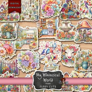 Efemere lentetijd, lentedagboeken, benodigdheden voor journaling, ongewenste dagboekbloemen, digitale download, benodigdheden voor ongewenste dagboeken, , glinsterende clip art