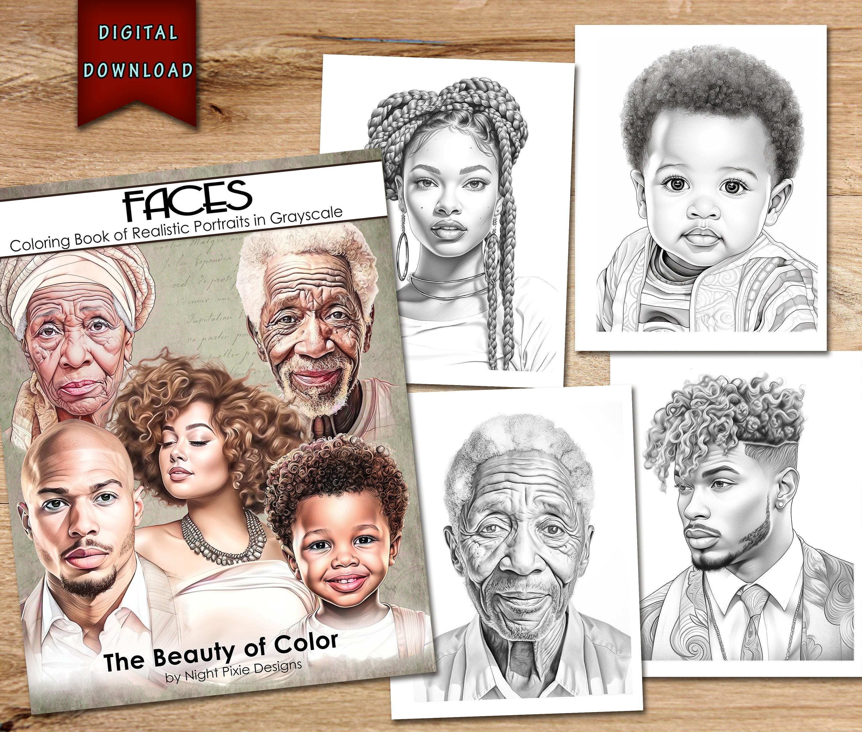 塗り絵・カリカチュア my personal coloring book 塗り絵・カリカチュア my personal coloring book D 【ART VLOG 13