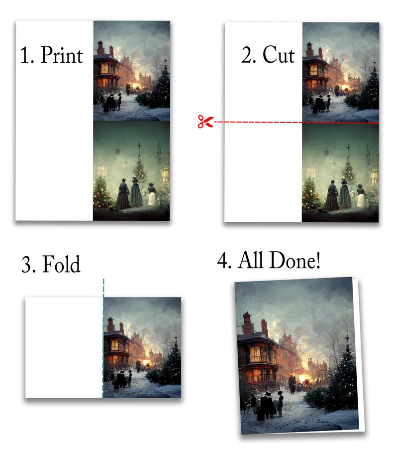 Adventskalender Doe-Het-Zelf - 24 Geschenkdoosjes Cijferstickers Knutselbare Kerst Aftelkalender