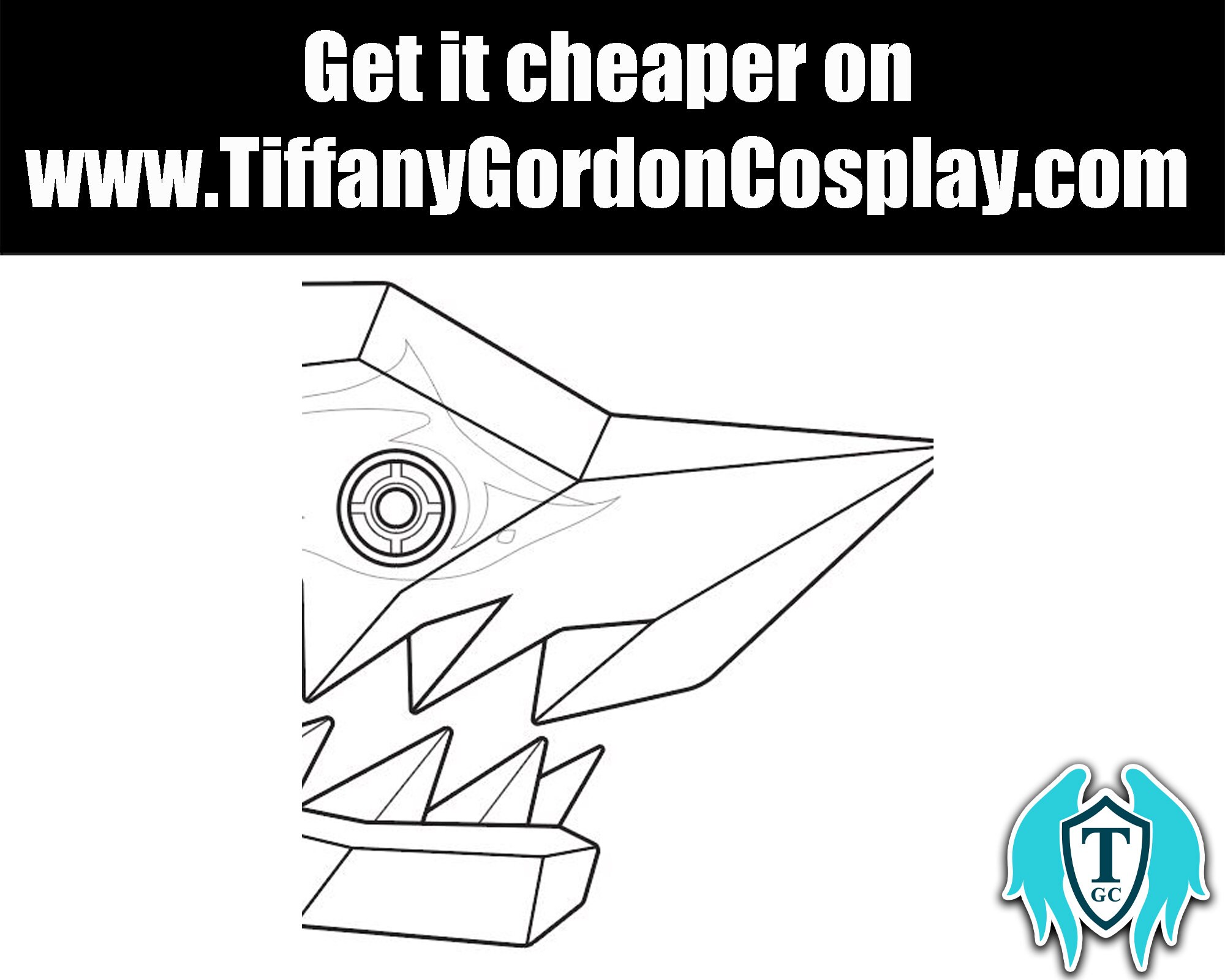 Arcane Jinx's Rocket Launcher fishbones Blueprint Download - Etsy