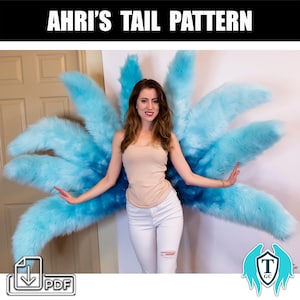 Ahri&#39;s Single Tail for Fabric from League of Legends- Pattern Download