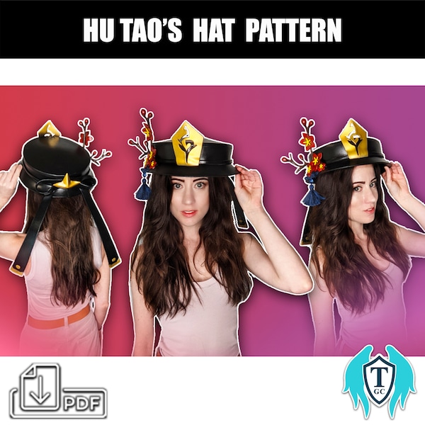 Hu Tao's Hat from Genshin Impact- Pattern Download