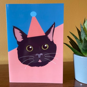 Greetings Card for Cat Lovers, Happy Birthday from your pets