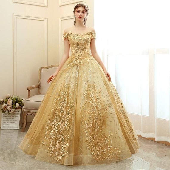 Beautiful Party Dress New Luxury Party Prom Ball Gown Vintage - Etsy UK