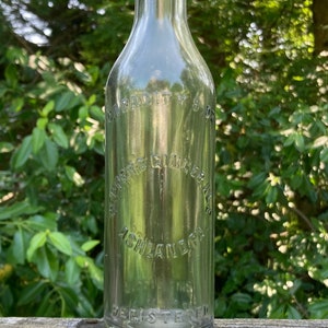 1930s Pepper’s Ginger Ale (Ashland, PA) - Vintage Clear Glass Soda Bottle
