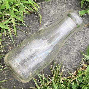 1931 Antique Pint Milk/Dairy Bottle - Dairylea Dairymen&#39;s Cooperative Association