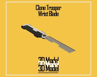 Star Wars Clone Trooper Assassin Handgelenk Klinge / Versteckte Klinge