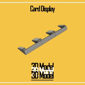 Modular Card Display Holder