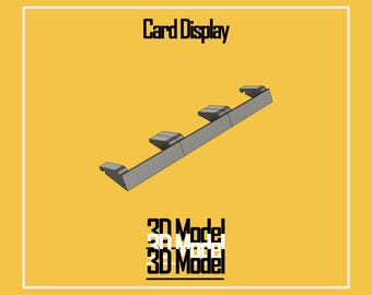 Expositor modular de tarjetas