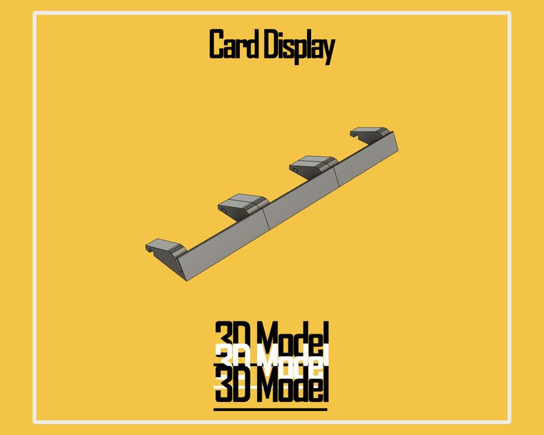 Modular Card Display Holder - Etsy