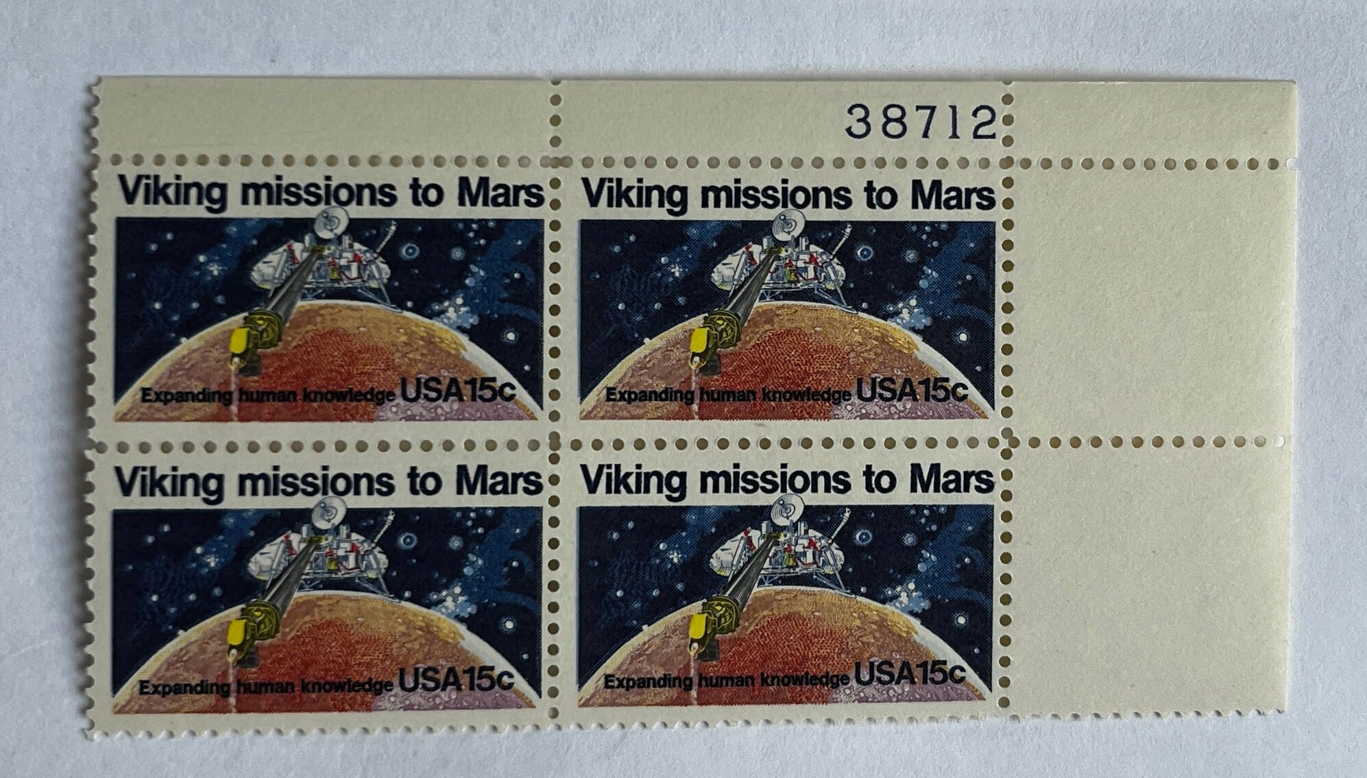 Viking Missions To Mars Stamp