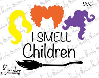 I Smell Children SVG, Witches SVG, Halloween SVG