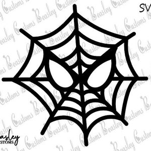 Spiderweb SVG, Spider Eyes SVG, Web SVG