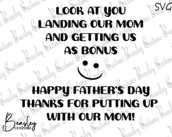Bonus Dad SVG, Bonus SVG, Fathers Day Svg, Step Dad Svg