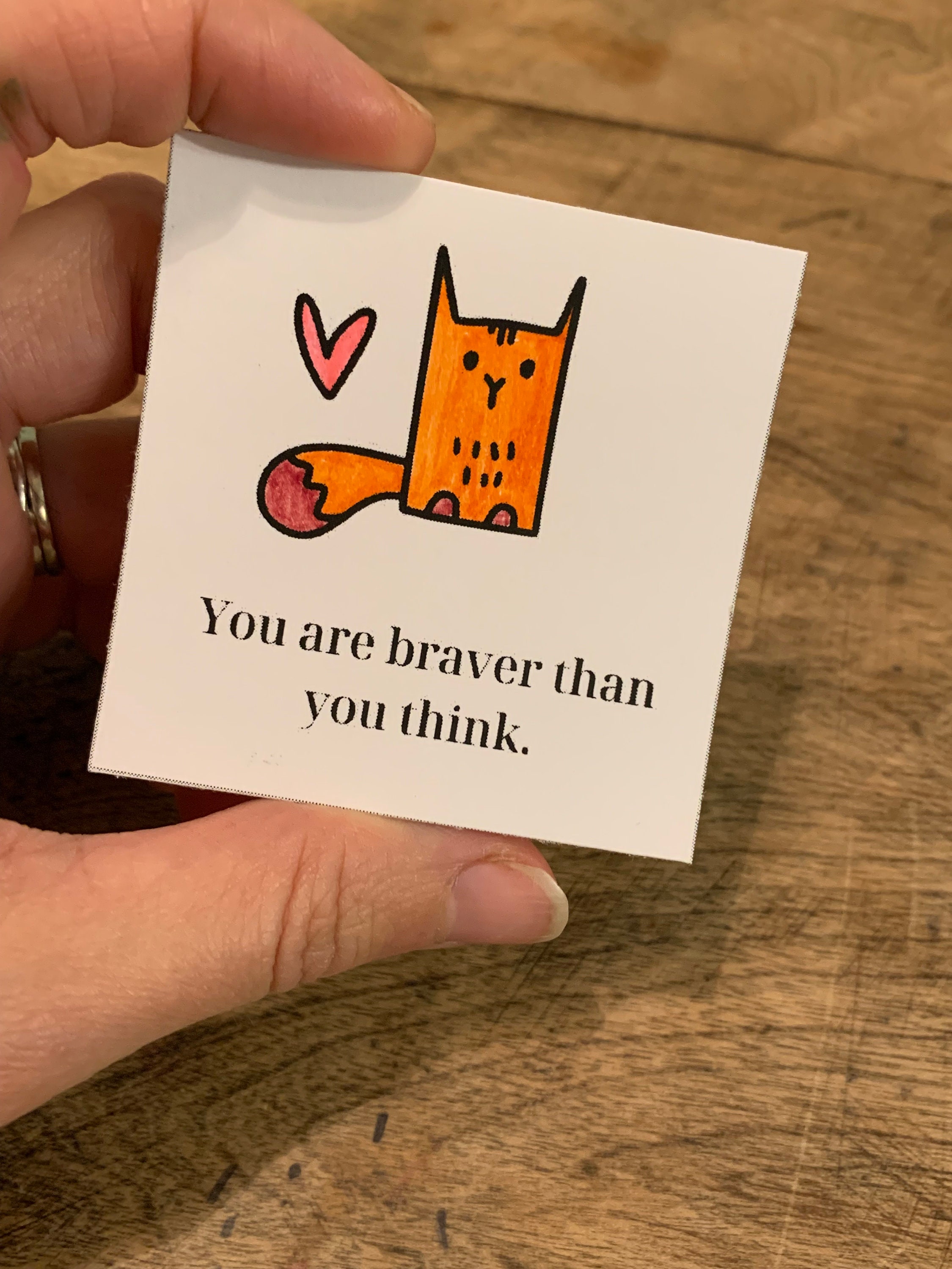 Mini Kindness Cards to Color | Affirmation Cards | Printable Kindness ...