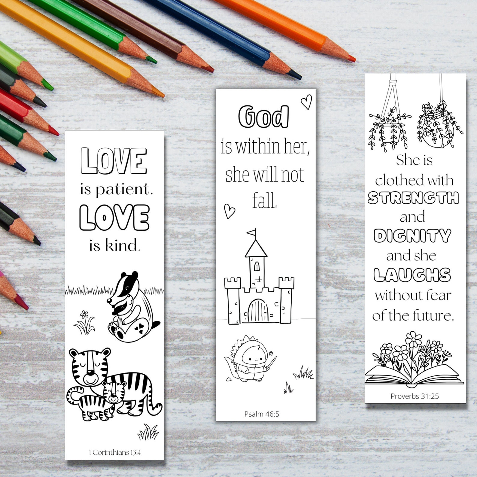 Printable Bible Verse Bookmarks | Mother's Day Bookmarks | Mother's Day ...