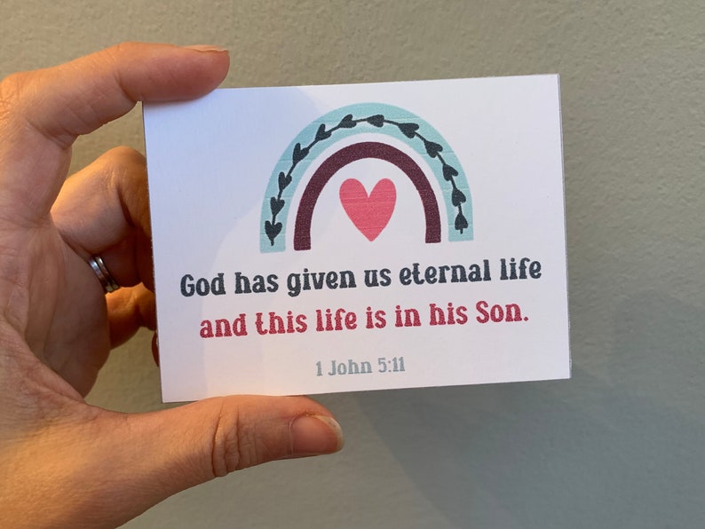 Easter Scripture Cards | Printable Bible Verse Cards for Kids | Small ...