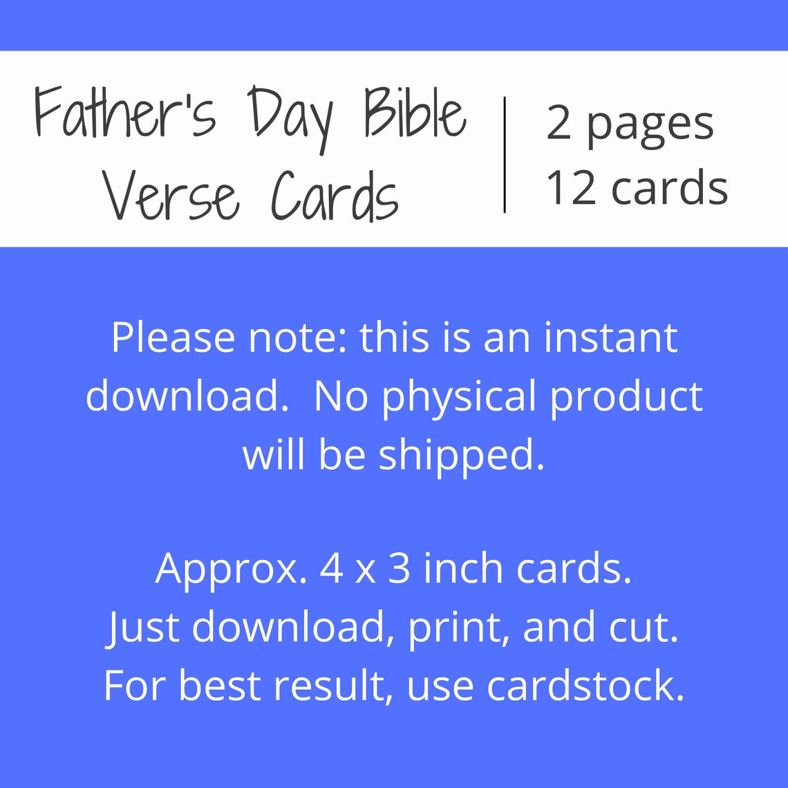 Free Printable Bible Verse Father S Day Card