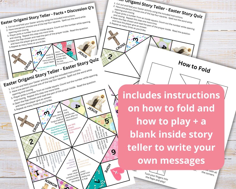 Easter Bible Story Activity | Resurrection Craft for Kids | Christian ...