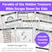 Parable of the Hidden Treasure Bible Story Escape Room | Printable ...