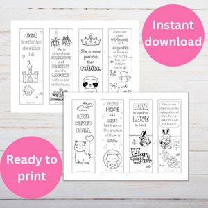 Printable Bible Verse Bookmarks | Mother's Day Bookmarks | Mother's Day ...