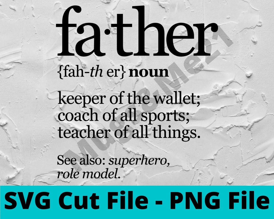 Father Noun SVG Dad SVG Cut File Funny Dad SVG Digital Etsy Ireland