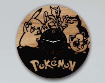 Laser Cut Wall Clock SVG DXF Files Home Decor Wall Art Glowforge Xtool Instant Download