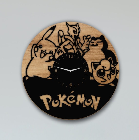 Laser Cut Wall Clock SVG DXF Files Home Decor Wall Art Glowforge Xtool Instant Download