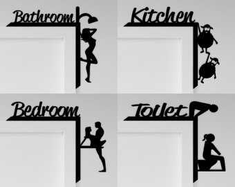 Türleiste Ecke Bundle svg Laser Cut Dateien Dxf Cnc Glowforge Cricut Home Wand Dekor XToolbox Lightburn Silhouette