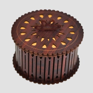 Gift Box Laser Cut File | Jewellery Box Template Glowforge Xtool | SVG DXF CDR