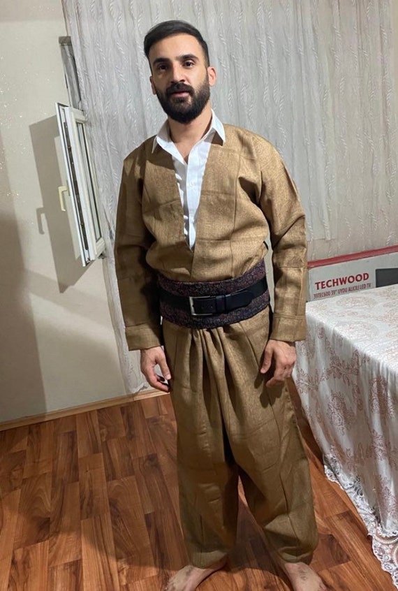 Shal Shapik: Handwoven Vintage Assyrian, Nestorian Kurdish Jacket