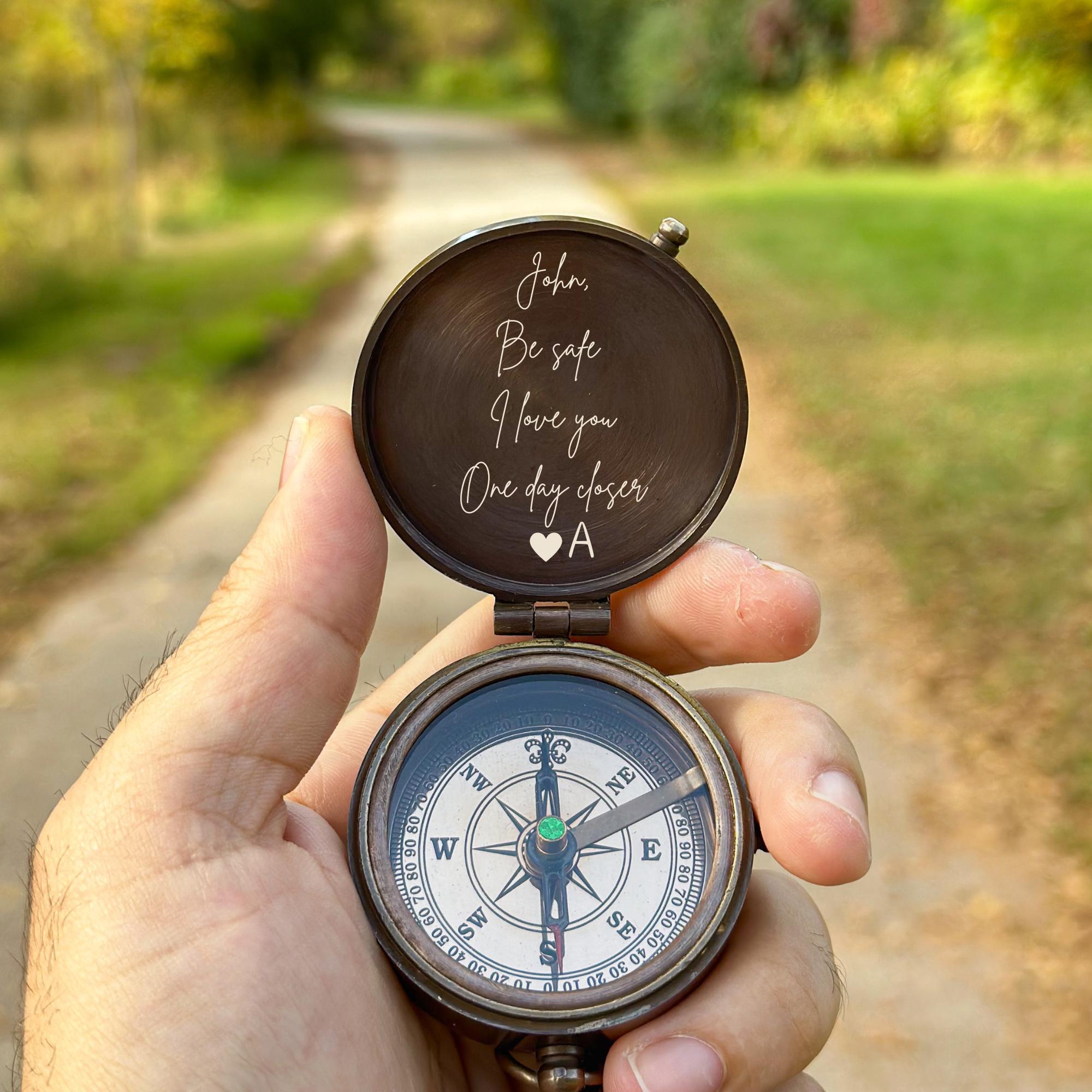 "Wherever You Go Come Back To Me" Keychain - Stainless Steel Sentimental Gift For Deployment, Graduation, Or Moving Away