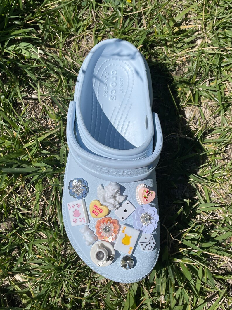 light academia shoe charms for crocs 