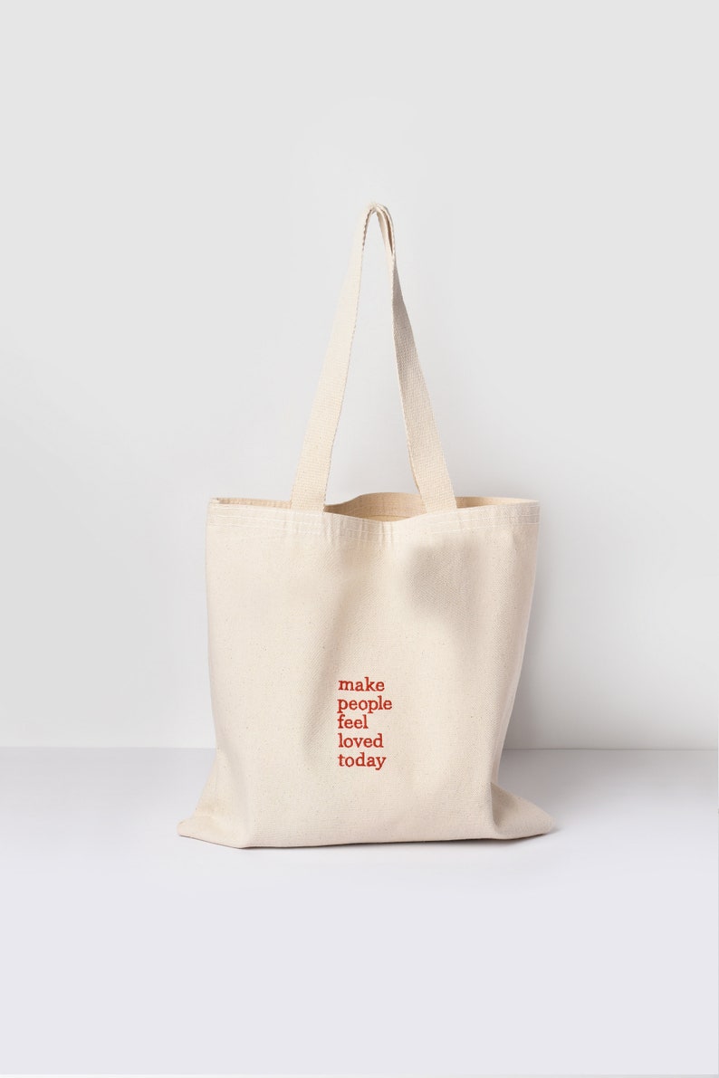 Custom Embroidered Tote Bag /custom Colors/ Personalized Etsy