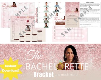 Bachelor Bracket Etsy