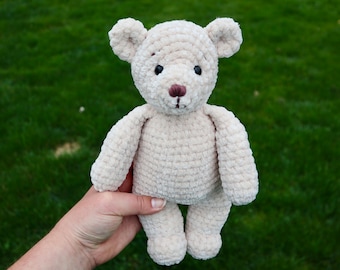 Crochet Teddy Bear | Crochet Bear Pattern | Teddy Bear Pattern | Crochet Pattern | Crochet Bear | Crochet Toy Pattern | Bear Crochet Pattern