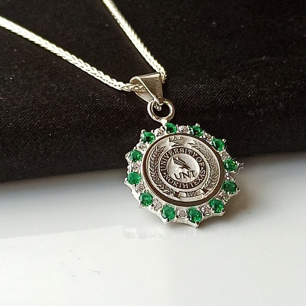 College Necklace , University Necklace  , Personalized Necklace  , Graduation Gift , Class Necklace , Woman Necklace,Signet Necklace , Gift