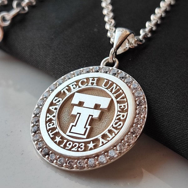 College necklace,University Necklace,Personalized Jewelery,Personalized Necklace,Class Necklace,Graduation Necklace,Graduation Gift,College