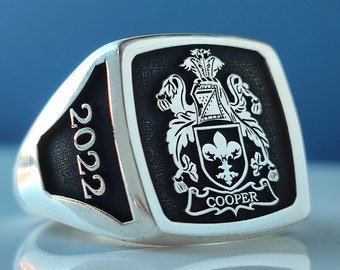 Side Engraving Addon  This List Is For Extra ENGRAVING SALE ONLY Coat of Arms Ring,Family Crest Rings,Custom Signet Ring