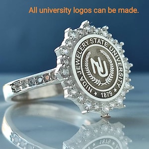 Graduation Gift,Personalized gift,College Ring,University Ring,School Ring ,Graduation Gift,Gift for My Daughter,Gift for Her,Christmas gif