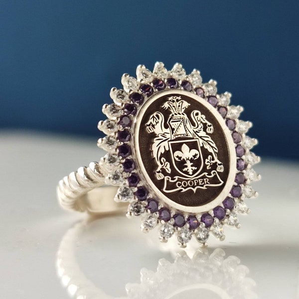 Graduation Gift,Coat of Arms Ring, ,Family Crest Rings,Custom Ring,Crest Ring,Family Crest Signet Ring,Family Ring,Personalized Signet Ring