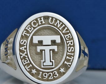 大学リング、卒業リング、カスタムカレッジクラスリング、カレッジクラスリング、スターリングシルバークラスリング、パーソナライズされたカレッジリング
