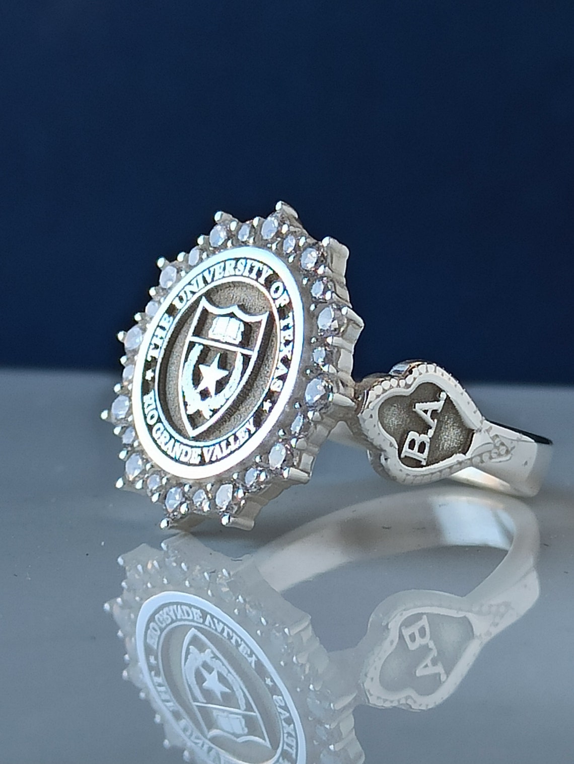College Ring, Silver Ring , Morganit Yüzük ,pinky Ring , Class Ring ...