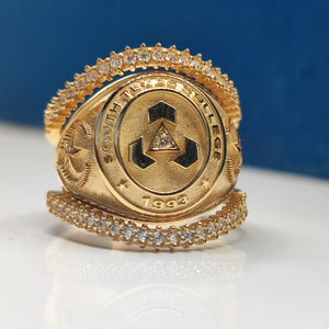 Personalized ring ,University Ring,Class Ring,Family Ring,Class Ring,Signet Ring,Cristmas gift,christmas Ring,Graduation Gift gift,halloween